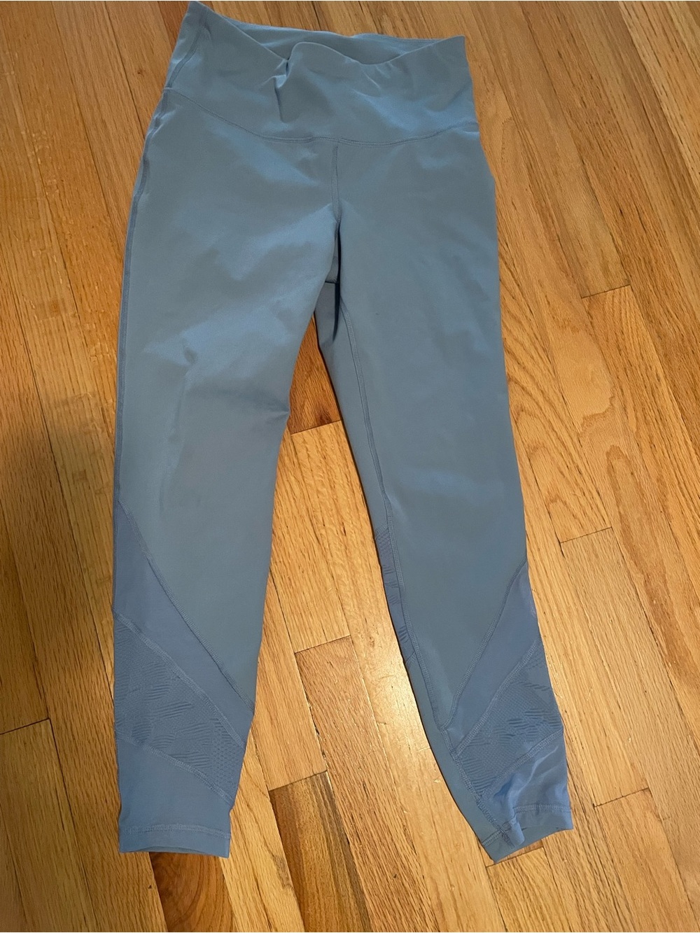 High-Waist Slate Blue Active Leggings